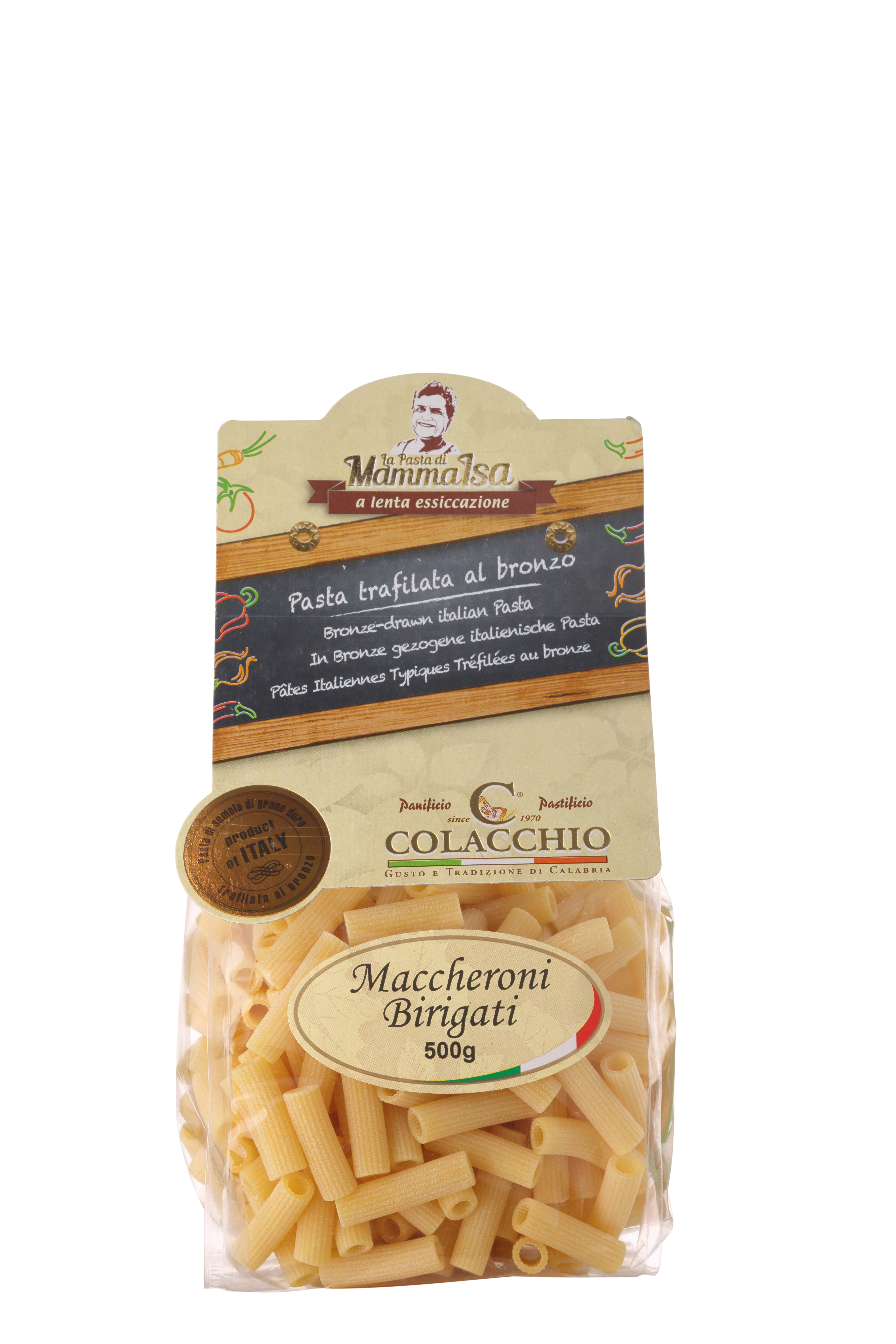 Colacchio "Maccheroni Birigati" Pasta, 500g