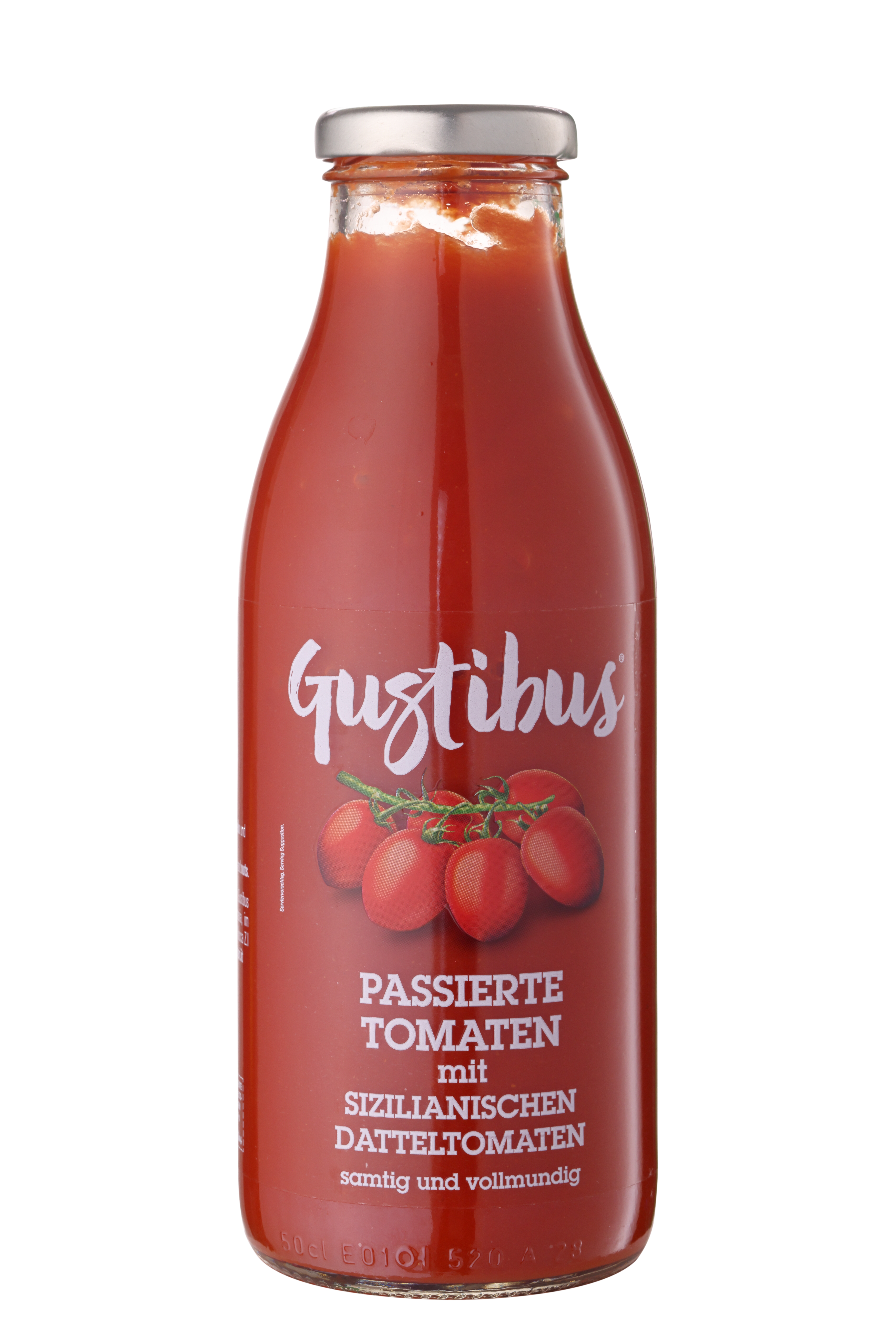Gustibus, Passierte Tomaten mit Datteltomaten, 520g