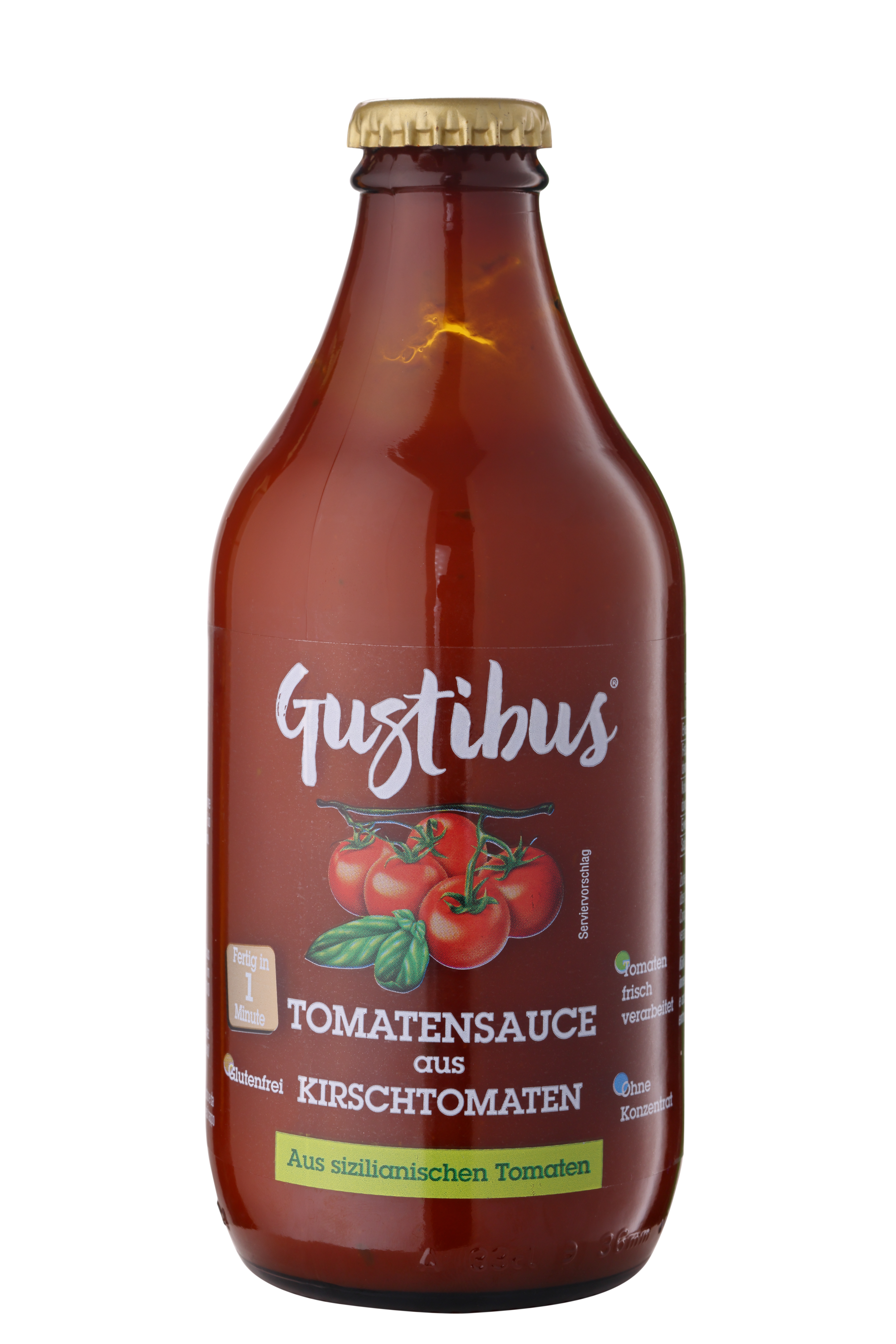 Gustibus, Tomatensauce aus sizilianischen Kirschtomaten, 330 g