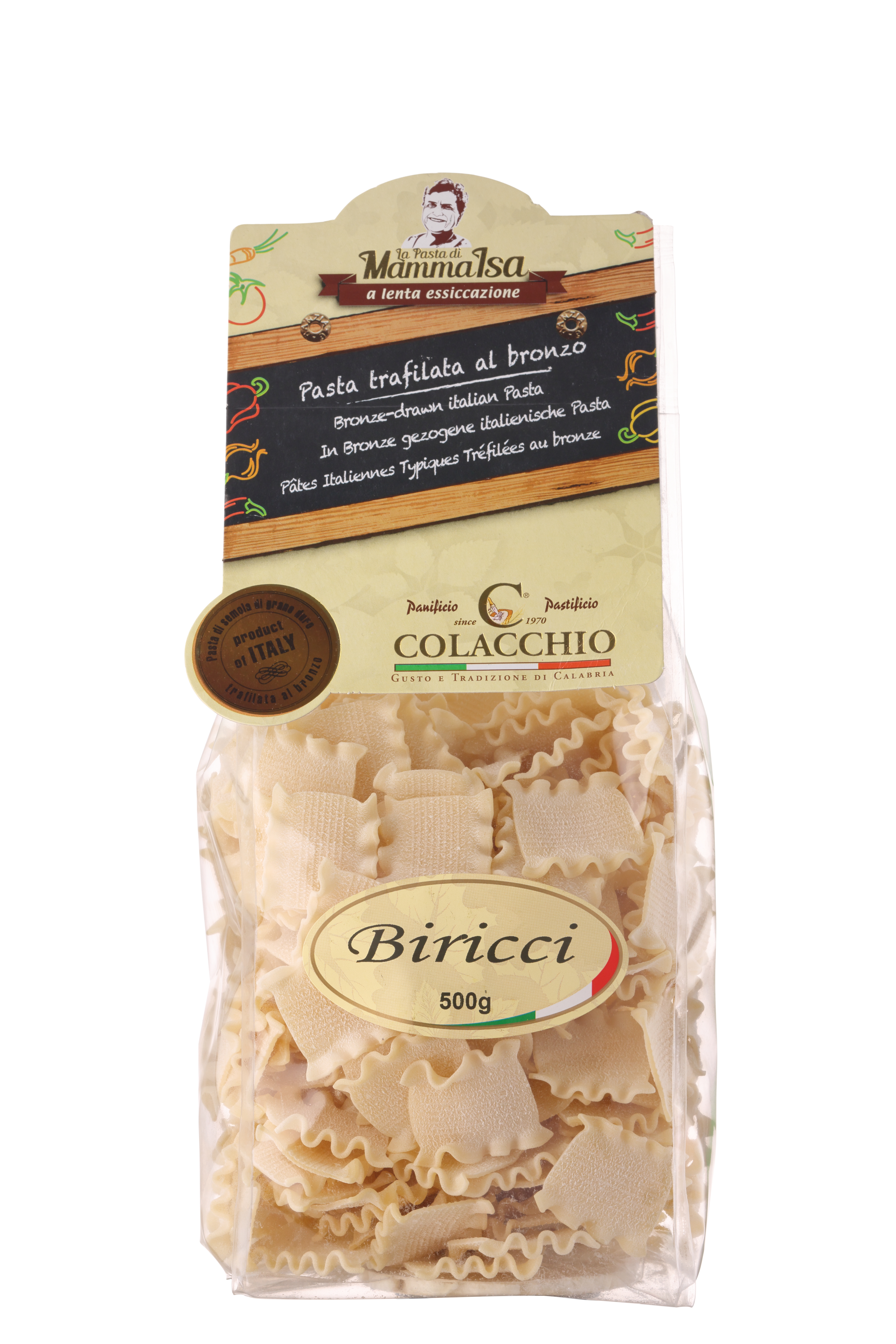 Colacchio, kurze Nudeln "Biricci", 500g