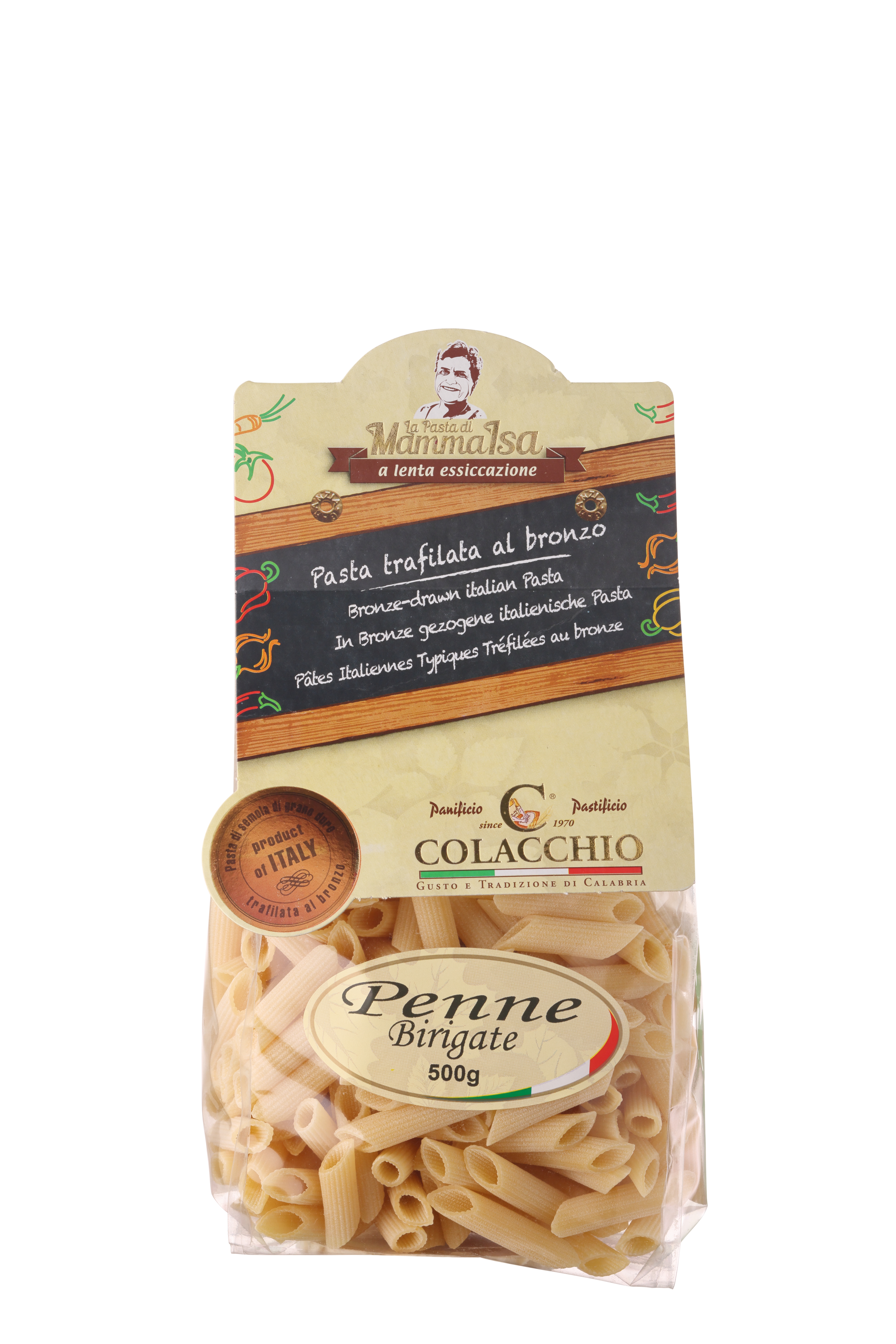 Colacchio, "Penne Birigate" Pasta, 500g