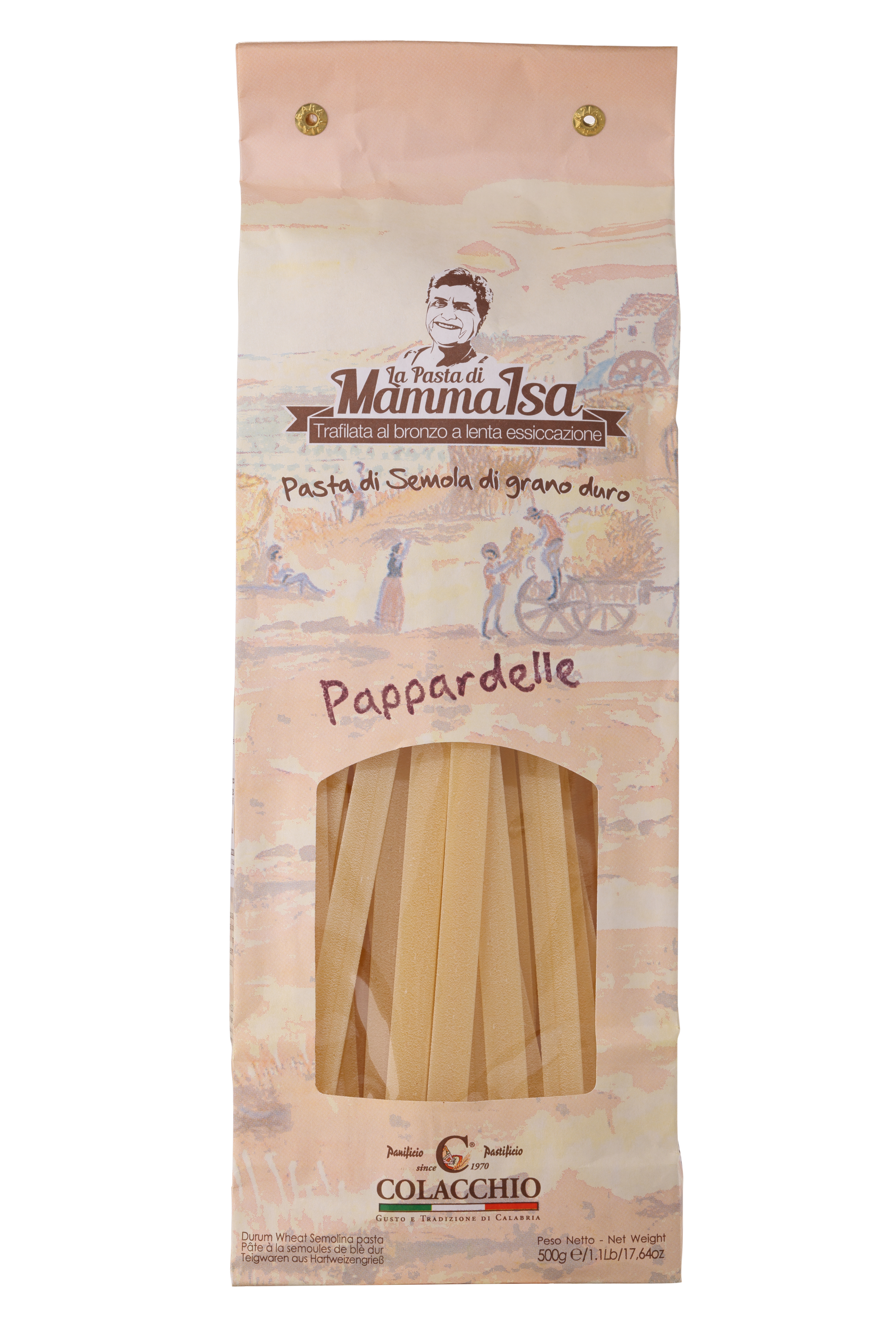 Colacchio, "Pappardelle" Pasta, 500g
